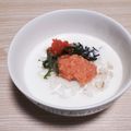 アクセル☆'s cooksnap of when they made めんたいホットミルクかけごはん.