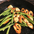 コッピー３０５'s cooksnap of when they made いんげんとちくわのおかか炒め.