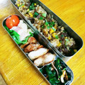 ちえたろう's cooksnap of when they made ほうれん草と豚肉のたまご炒め.