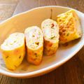 雛鳥と親鳥's cooksnap of when they made お弁当に❀ハムとマヨの卵焼き～バジル風味.