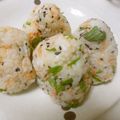 そらてんママ's cooksnap of when they made ゴマ香る♪鮭シソおにぎり.