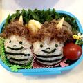とあマミー's cooksnap of when they made 節分に　鬼っ子弁当2012（キャラ弁）.
