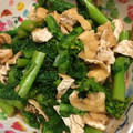 アゲハ65's cooksnap of when they made 菜花と油揚げの煮浸し。.