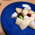 Sac’HiNa's cooksnap of when they made 梅紫蘇香る長芋と枝豆の和風サラダ.