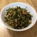 まりゅまりゅ☆'s cooksnap of when they made 大根の葉と薄揚げのごま油炒め　.