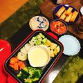 大栄☆'s cooksnap of when they made BRUNOホットプレートチーズフォンジュ.