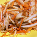 67luna's cooksnap of when they made 大根の皮とさつま揚げの炒め物.