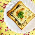 ふたごゆき's cooksnap of when they made ゴマた～っぷり♪ピリ辛和風チーズトースト.