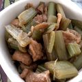 bookoppe's cooksnap of when they made ふきの油炒め.