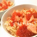 papikun's cooksnap of when they made 【基本】イクラのほぐし方＆醤油漬け♡.