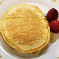 tatsumichi's cooksnap of when they made 自家製HMでふわふわ♡豆腐ホットケーキ.