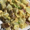 クックWIFSDT☆'s cooksnap of when they made 白菜とベーコンの玉子炒め.