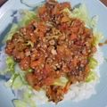 クッキングホチョ's cooksnap of when they made ミートソース 残り リメイク♬.