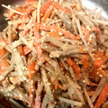yucorian's cooksnap of when they made ゴマと胡桃のマヨ和え♡極旨ごぼうサラダ♪.