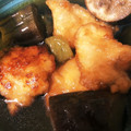 Achans's cooksnap of when they made めんつゆで簡単♪鶏むね肉と茄子の揚げ浸し.