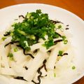 るるおか's cooksnap of when they made 簡単♪おつまみ♡長芋＆塩昆布.
