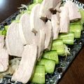 聞き耳's cooksnap of when they made 簡単 柔らかゆで豚で疲労回復&風邪予防.