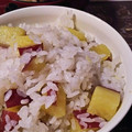 ももも02's cooksnap of when they made さつまいもごはん.