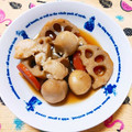 ﾁｲﾁｬﾝﾏﾏ's cooksnap of when they made 子供がもりもり食べる蓮根と里芋の煮物.