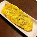 鹿田アイスクリーム's cooksnap of when they made パクチー好きに☆パクチーたくさん卵焼き♡.