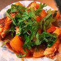 ひととせ305's cooksnap of when they made シンプルな定番料理！！鶏大根のトマト煮.