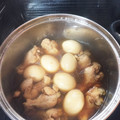 クックQT23CK☆'s cooksnap of when they made 手羽元とたまごのさっぱり煮.