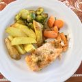 ブランディ's cooksnap of when they made まぶして焼くだけ♪鮭の香草パン粉焼き.
