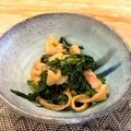 emi_smile♡'s cooksnap of when they made ニンニク醤油で柔らか胸肉と春菊.
