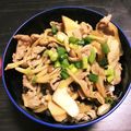 KT614's cooksnap of when they made シャキシャキきのこ豚肉丼.