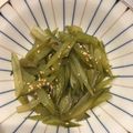 クックHCEK3M☆'s cooksnap of when they made 茎わかめの韓国風炒め.