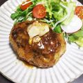 しろだいず's cooksnap of when they made 青じそハンバーグ☆マーマレードソース.