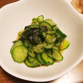 くッくパッ子's cooksnap of when they made 【簡単・時短】きゅうりとわかめの酢の物.