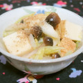 mmameco's cooksnap of when they made キャベツと厚揚げの蒸し煮.