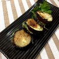 もりはん's cooksnap of when they made 大葉マヨ味噌チーズのナスはさみ焼き.