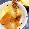 JILLY's cooksnap of when they made 圧力鍋の手羽元と大根・玉ねぎの煮物.
