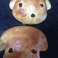 happykote's cooksnap of when they made ウインナーくわえた犬？！ホットドッグ～♪.