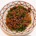 亜矢佳's cooksnap of when they made ピーマンと春雨の中華そぼろ炒め.