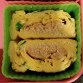 こまあぴ's cooksnap of when they made 簡単★ねぎ明太だし巻き風卵焼き.