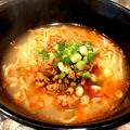 むたろん's cooksnap of when they made 本格派、風味香る白胡麻担々麺.