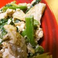 rakuen's cooksnap of when they made ほうれん草と白菜の胡桃胡麻和え.