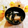 ももちゃんのれしぴ's cooksnap of when they made 冷凍えのき茸とほうれん草の味噌汁.