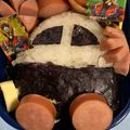 トラととら's cooksnap of when they made パトカー(キャラ弁).