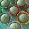 ・saori・'s cooksnap of when they made 簡単！フライパンで 抹茶ミルク 蒸しパン.