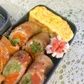 はらぺこしろうさぎ's cooksnap of when they made 弁当すき間に♪カニカマだけで可愛いお花♪.