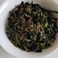まるうめ's cooksnap of when they made 小松菜のふりかけ♪(セロリの葉でも♡).