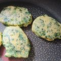 ☆♪まゆまゆ☆♪'s cooksnap of when they made 離乳食後期 ほうれん草ポテトチーズおやき.