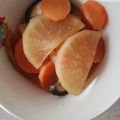 ＊＊＊はちみつ＊＊＊'s cooksnap of when they made 根菜のあまから煮●にんじん＆だいこん.