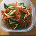 しゅんのま's cooksnap of when they made 人参きんぴらと水菜のサラダ.