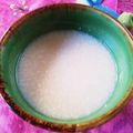 ヨヌ☆'s cooksnap of when they made 酒粕を使って甘酒✧‧˚.