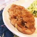 mandyc's cooksnap of when they made トンテキ☆玉ねぎソース.